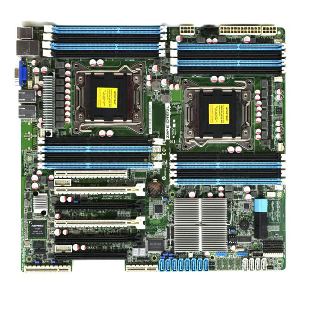 For ASUS Z9PE-D16C/2L motherboard C602 LGA2011 16*DDR3 512G VGA ATX Tested ok