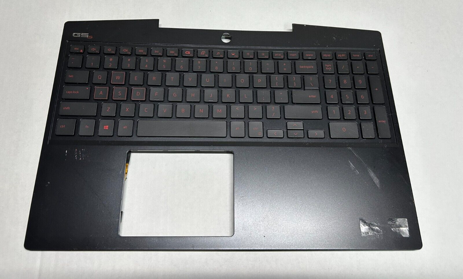 Genuine OEM Dell G5 SE 5505 LCD Palmrest US Backlit RED Keyboard T93MY 0T93MY