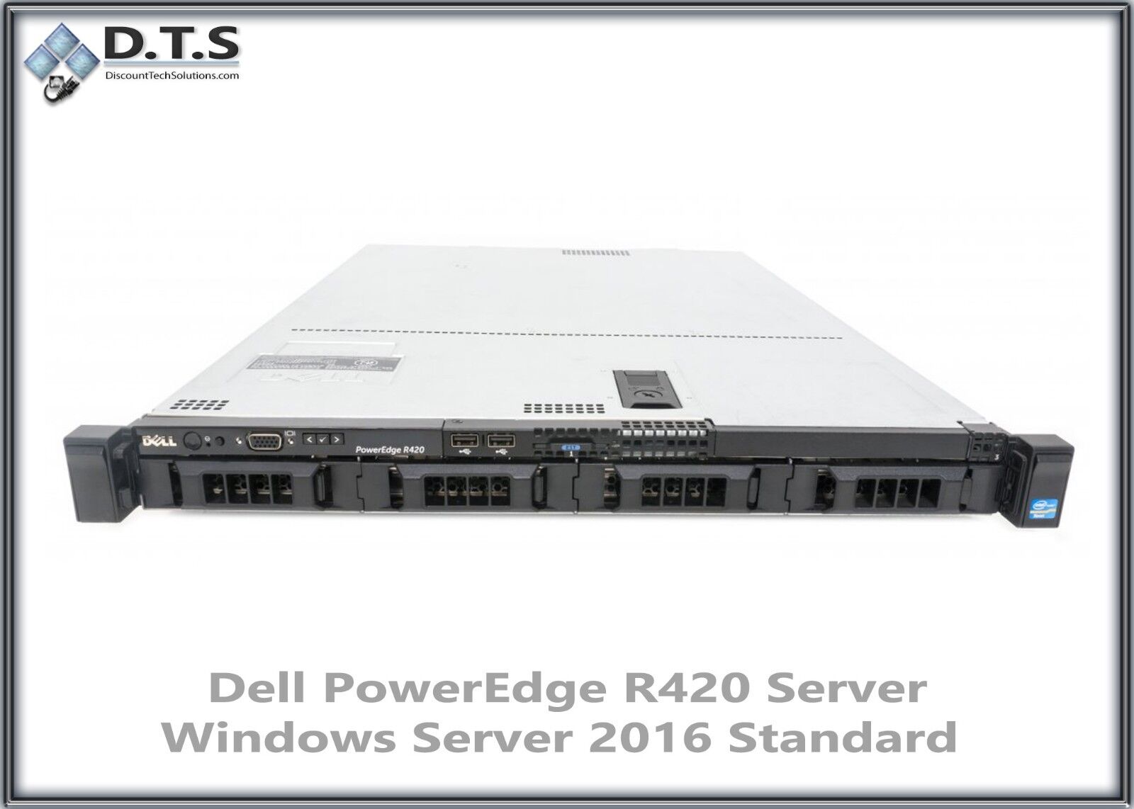 Dell PowerEdge R420 Server 2X 1.9GHz E5-2420 HEX Windows Server 2012 R2 Standard