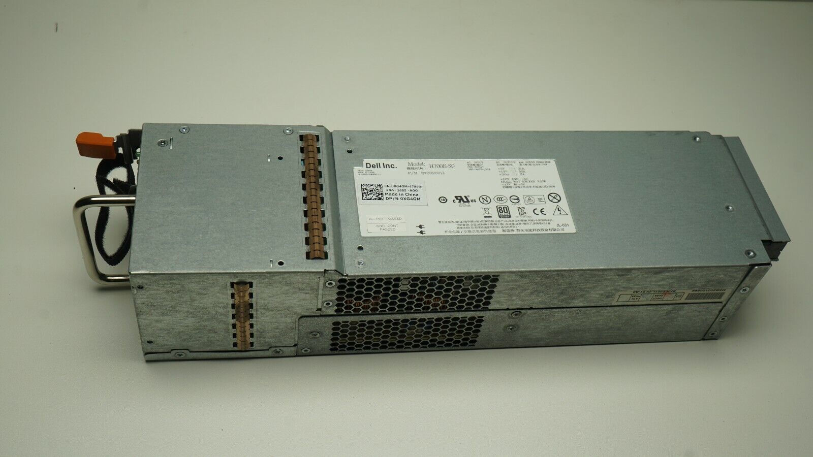 Dell XG4GM 700W Power Supply EqualLogic H700E-S0 S700E001L