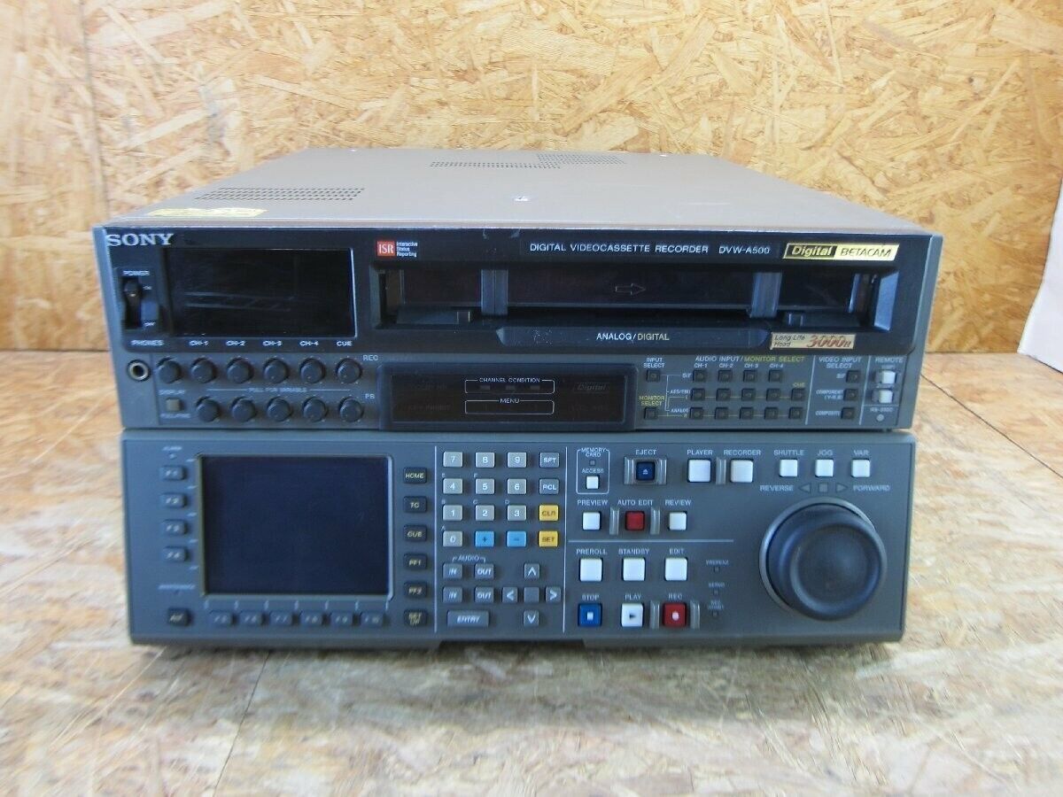 Sony DVW-A500 Digital Betacam NTSC Player Recorder Vintage Video Editing VTR