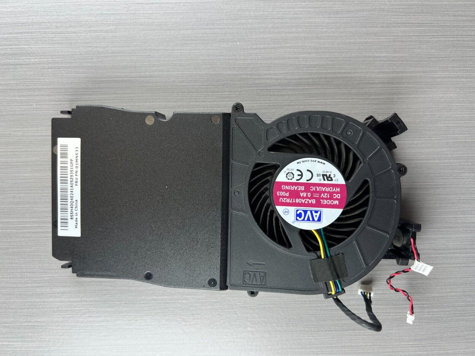 Genuine Lenovo Thinkcentre M720Q M920Q Fan, Heatsink, and Speaker 01MN633 USA