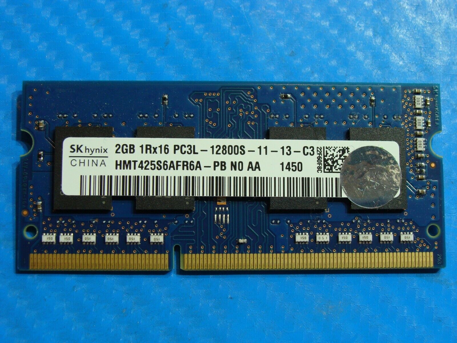 HP 15-p214dx Laptop SK hynix 2GB Memory PC3L-12800S-11-13-C3 HMT425S6AFR6A-PB