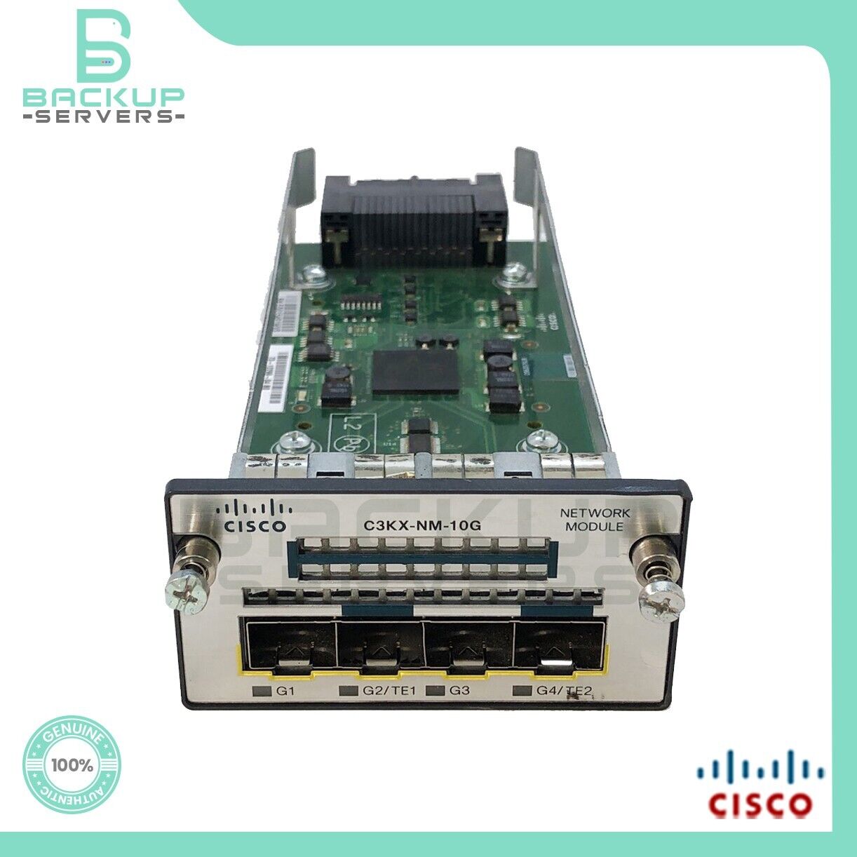 Cisco C3KX-NM-10G Catalyst 10Gbps 4-Port 10GBase-X SFP Network Module