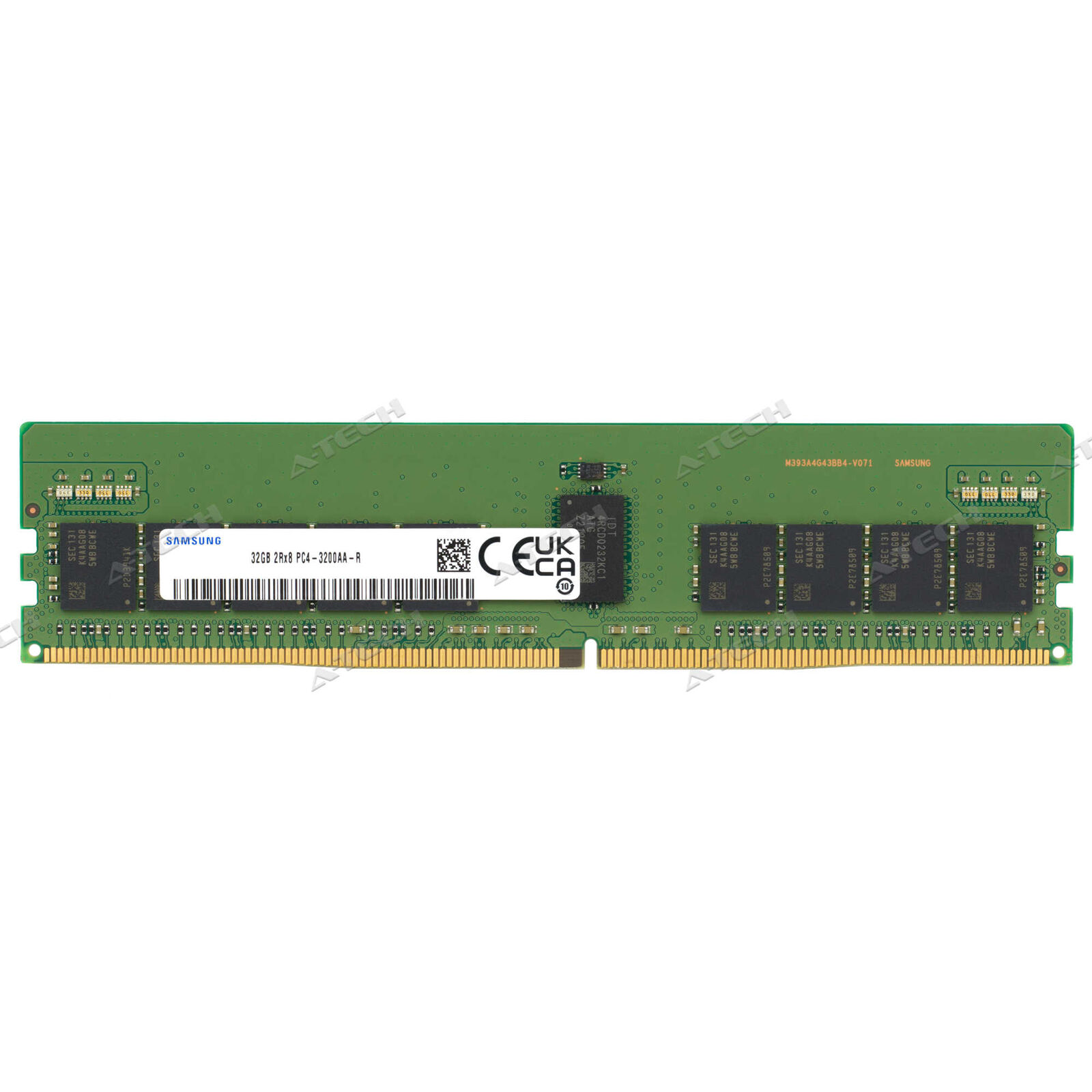 Samsung 32GB 2Rx8 PC4-3200 RDIMM DDR4-25600 ECC REG Registered Server Memory RAM