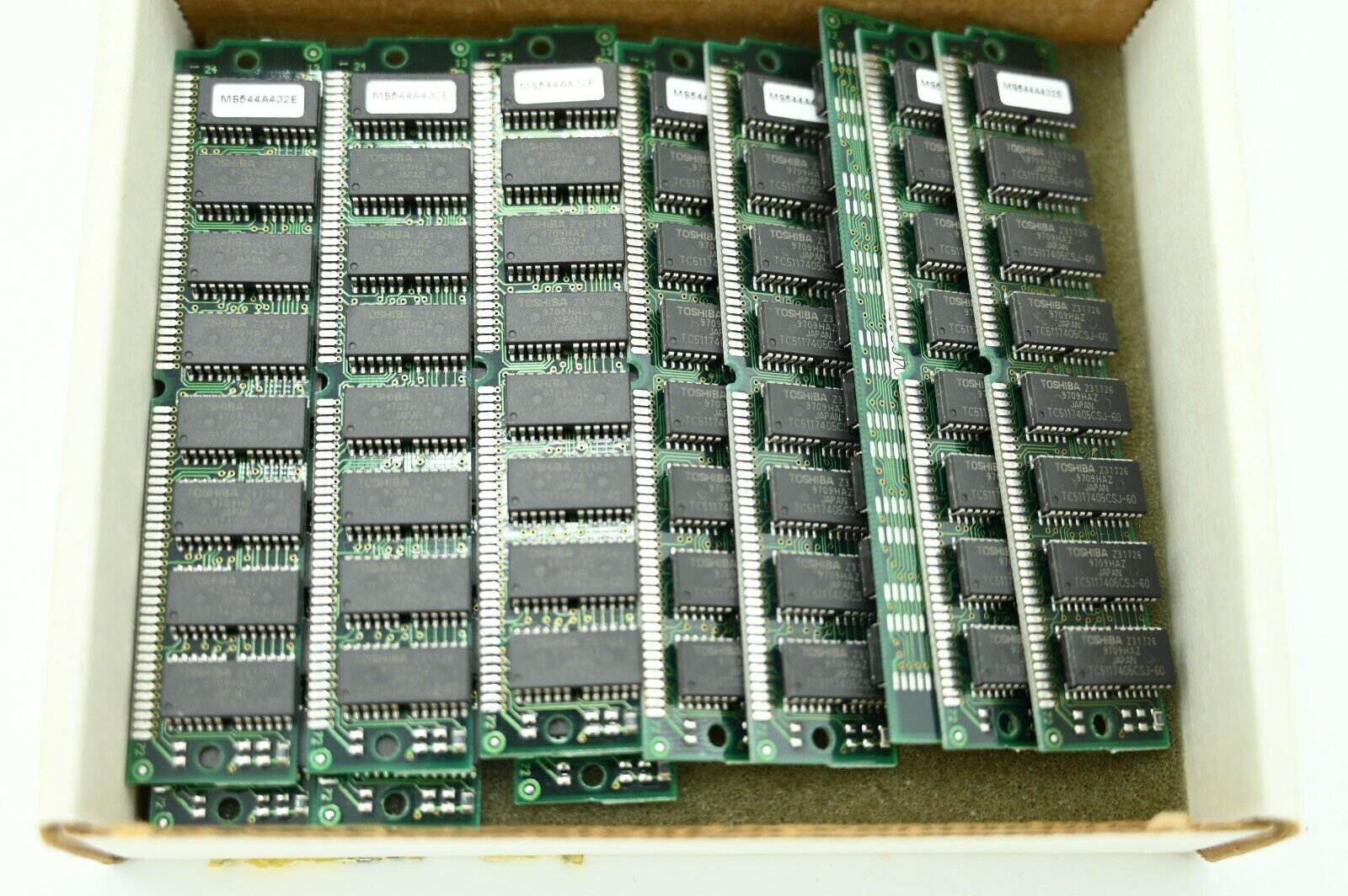 Lot of (11) Vintage 32MB SIMM 72 pin Memory RAM 72 PIN B7340c Toshiba Chips