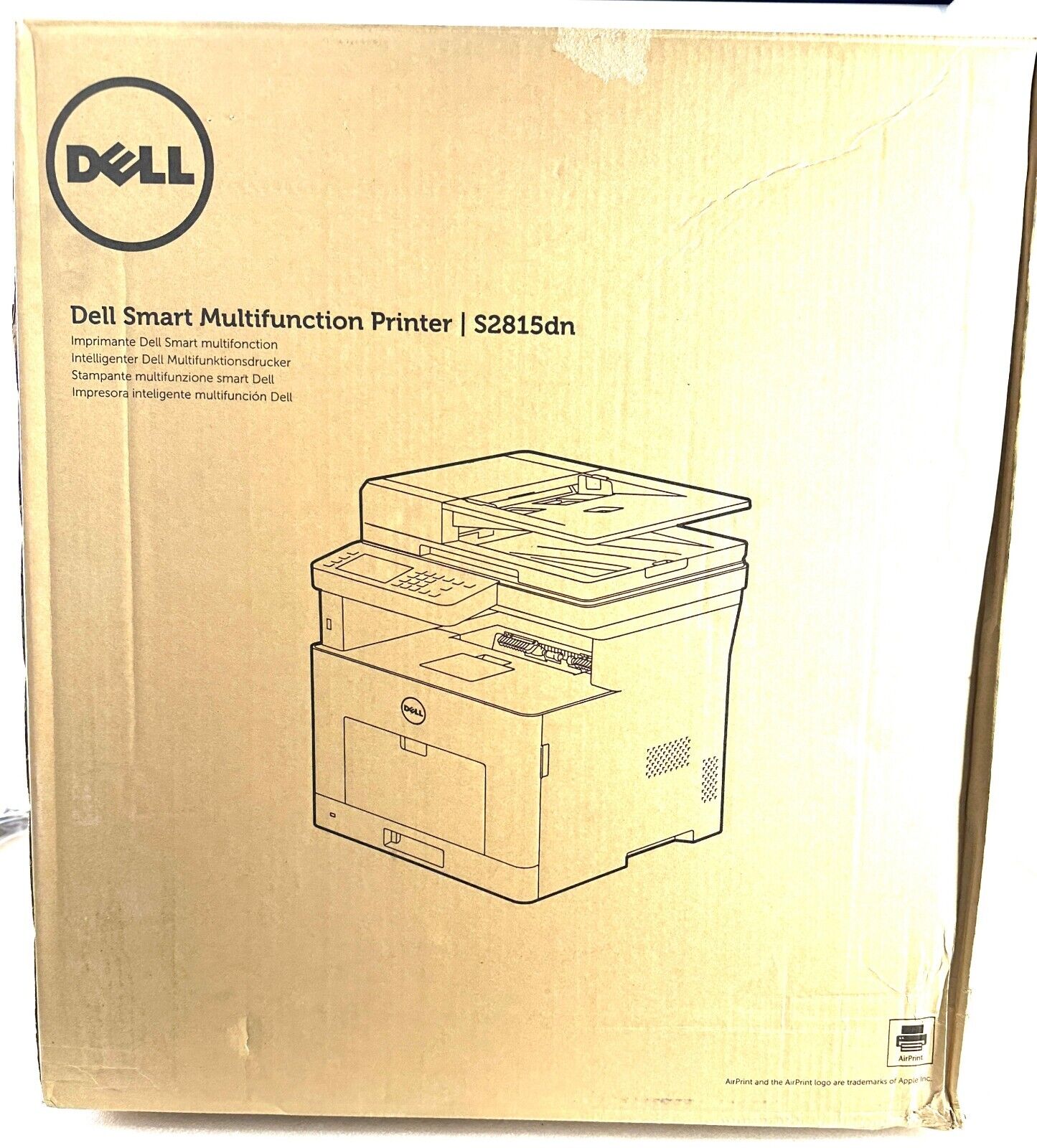 S2815dn Dell 600x600 dpi 40ppm Wireless Monochrome Printer NEW dell factory ref