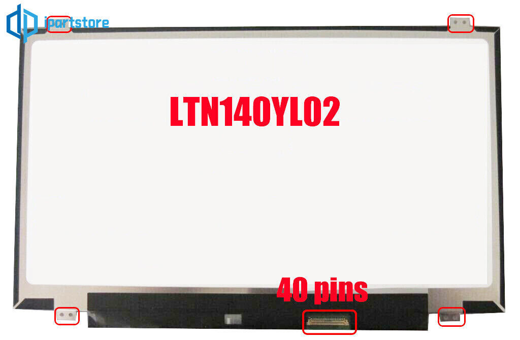 New LTN140YL02 for HP Envy 14 SLEEKBOOK 14\
