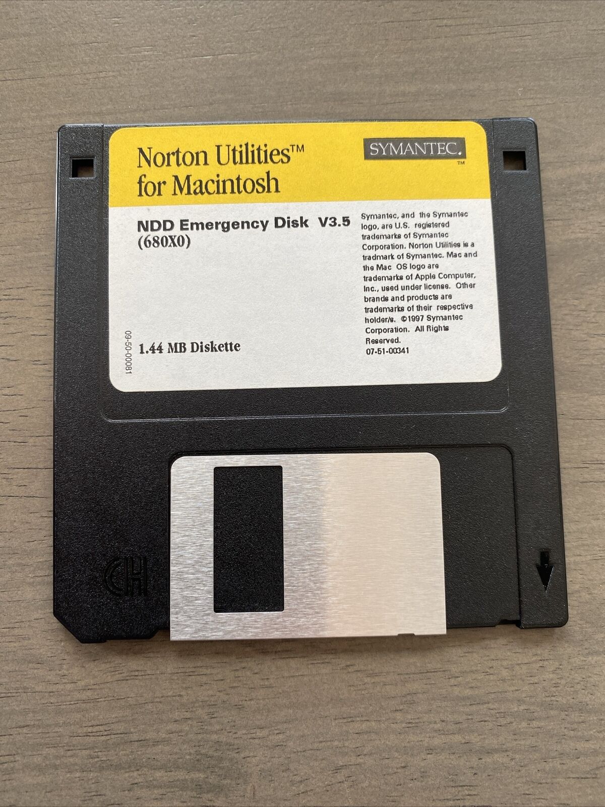 Junk Drawer Vintage Y2K Norton Utilities NDD Emergency Disk V3.5 for Apple Mac