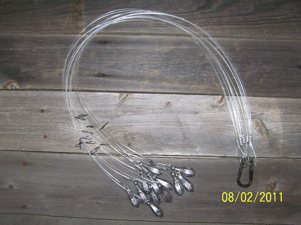 Texas Style Duck Decoy Anchor Weight Rig Lines 60\