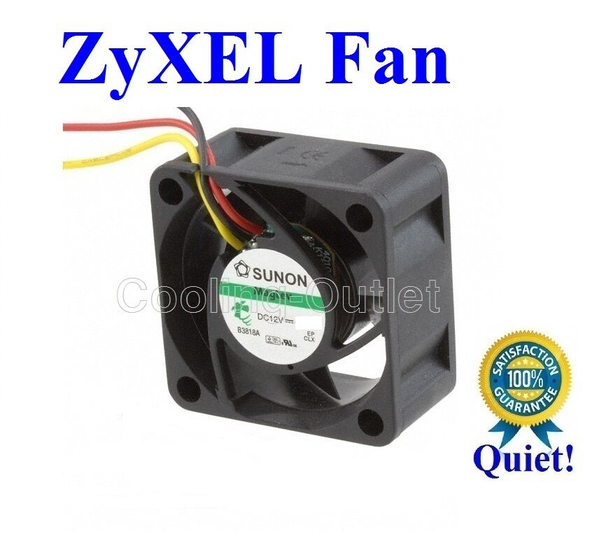 ZyWALL ZyXEL Quiet Version Fan for USG110 USG210 USG300 USG310, 12~18dBA Noise