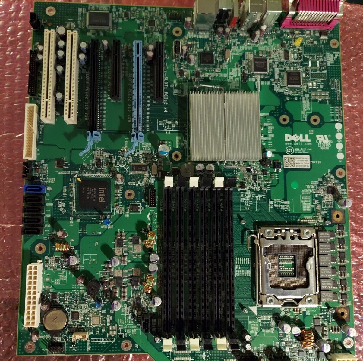 Tested GOOD Dell 9KPNV Precision T3500 LGA 1366 Xeon workstation motherboard