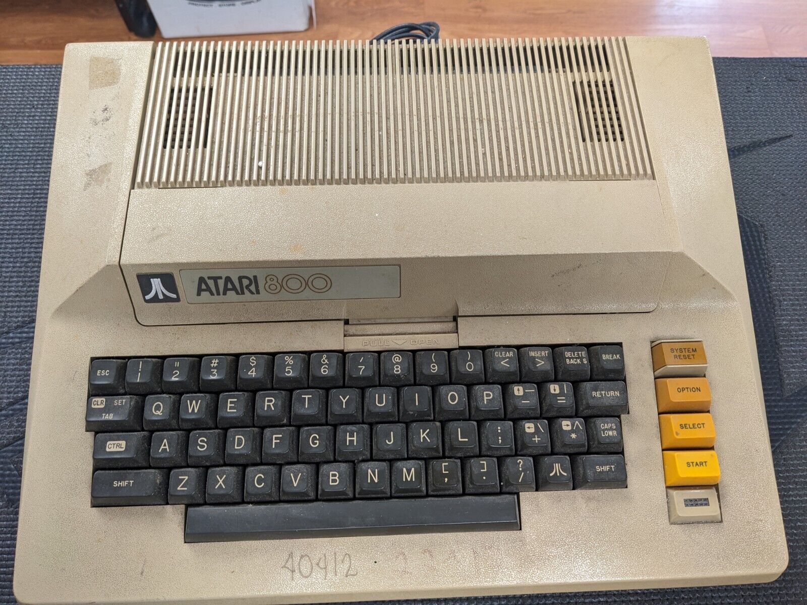 Vintage Atari 800 Home Computer Untested