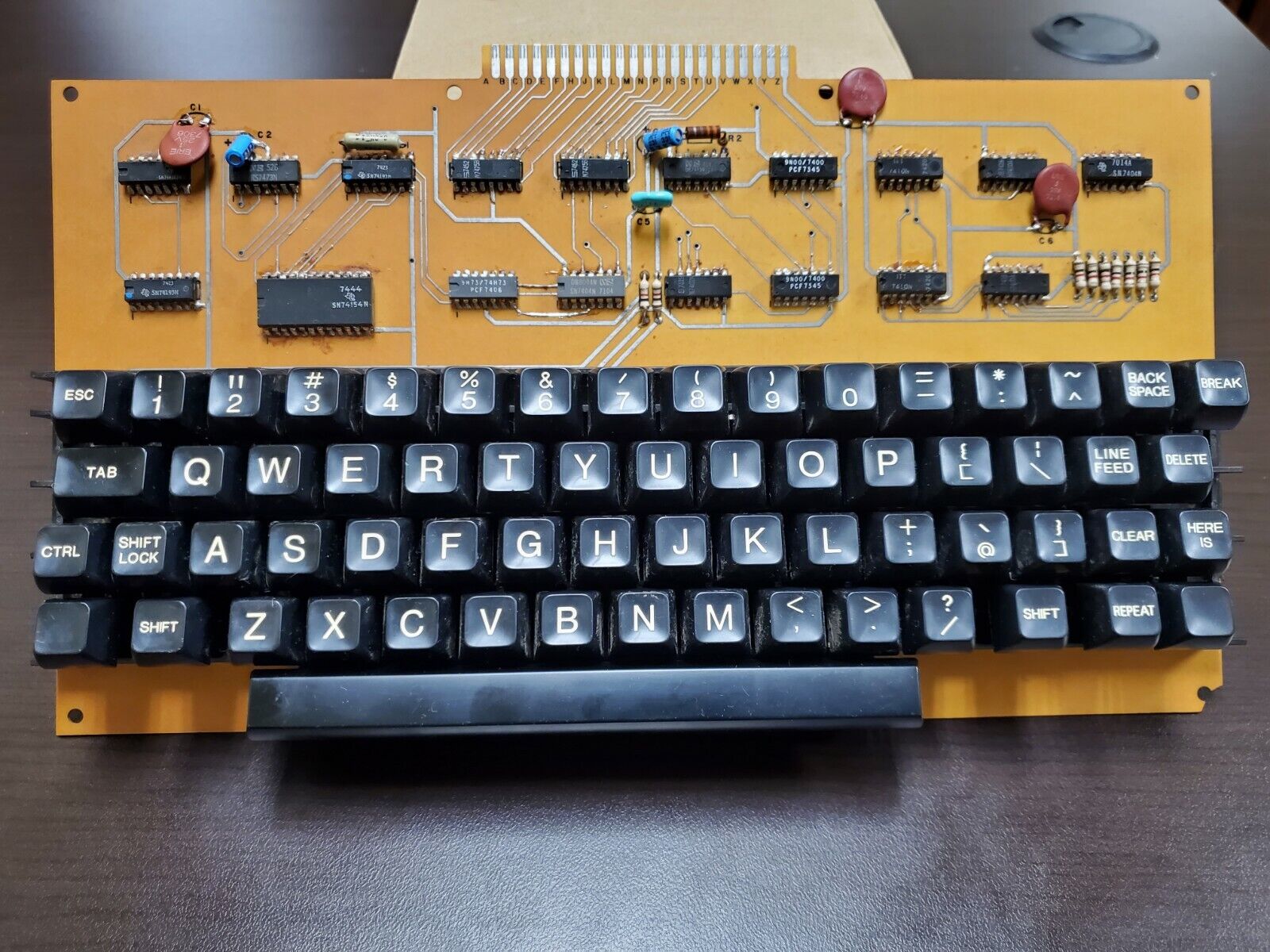 Vintage Keyboard for Apple 1 One Computer Steve Jobs Steve Wosniak Rare