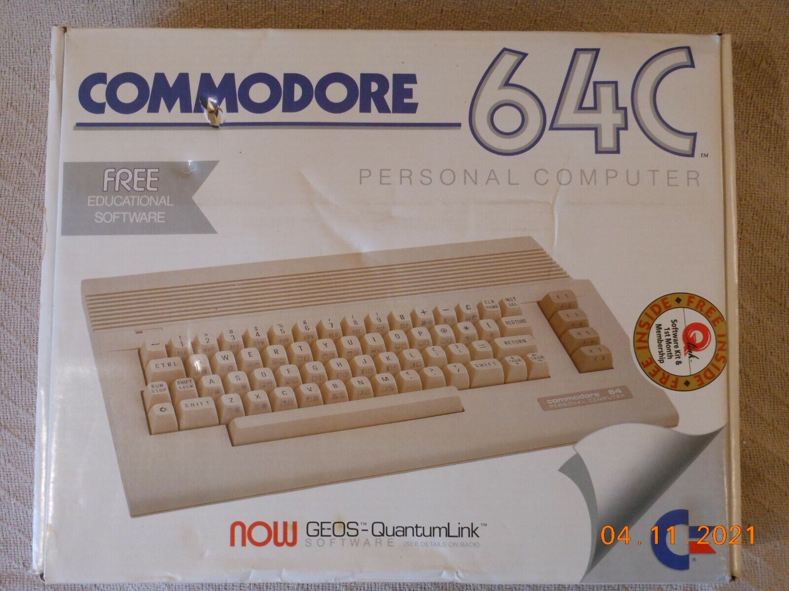 New Unused Commodore 64C - Complete in Box