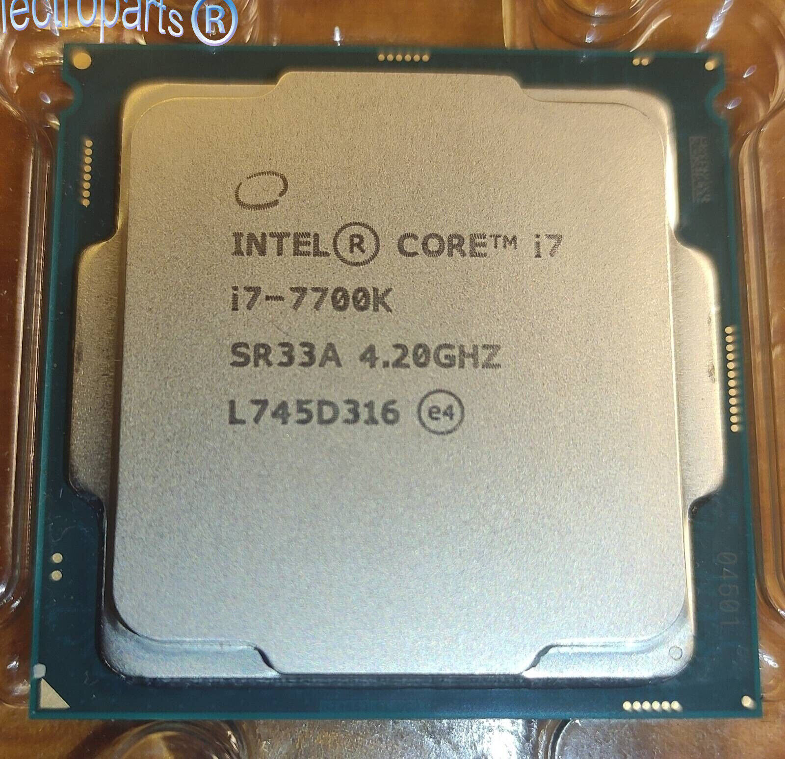 7th Gen Intel Core i7-7700K LGA 1151 CPU  4.5 GHz Quad  Cores  Processor 91W