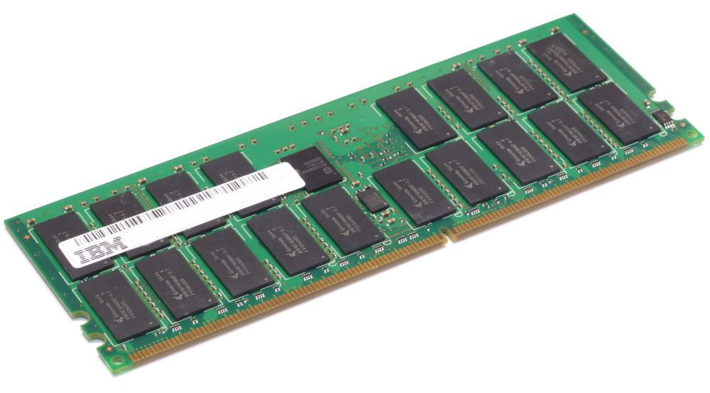 IBM 12R8467 4GB DDR2 400 MHZ ECC Reg Server Memory RAM Memory HYB18T512400AF5