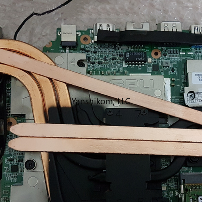 1×9×100mm Copper heat pipe (1mm thick) for Laptop Desktop Computer CPU GPU