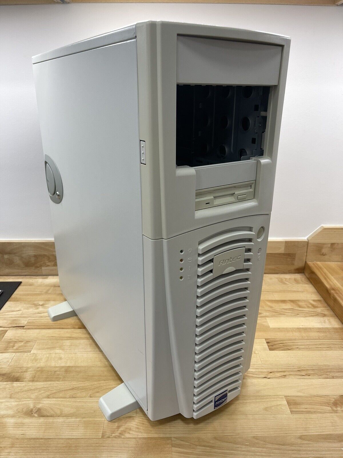 Vintage Antec Performance Tower Pentium III 4 Era Beige Retro Gaming PC ATX Case