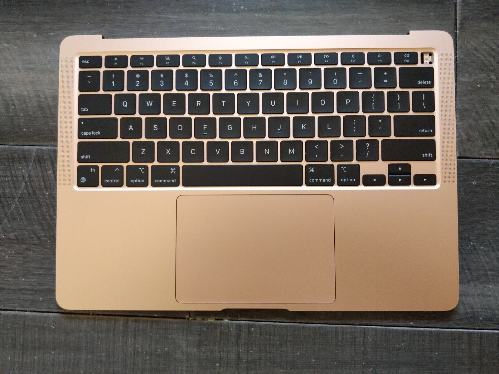 Apple Macbook air 13 A2337,EMC3598, M1 palmrest,Keyboard ,Touchpad Assembly,Gold