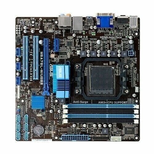 Asus M5A78L-M LX PLUS, AM3+, AMD Motherboard