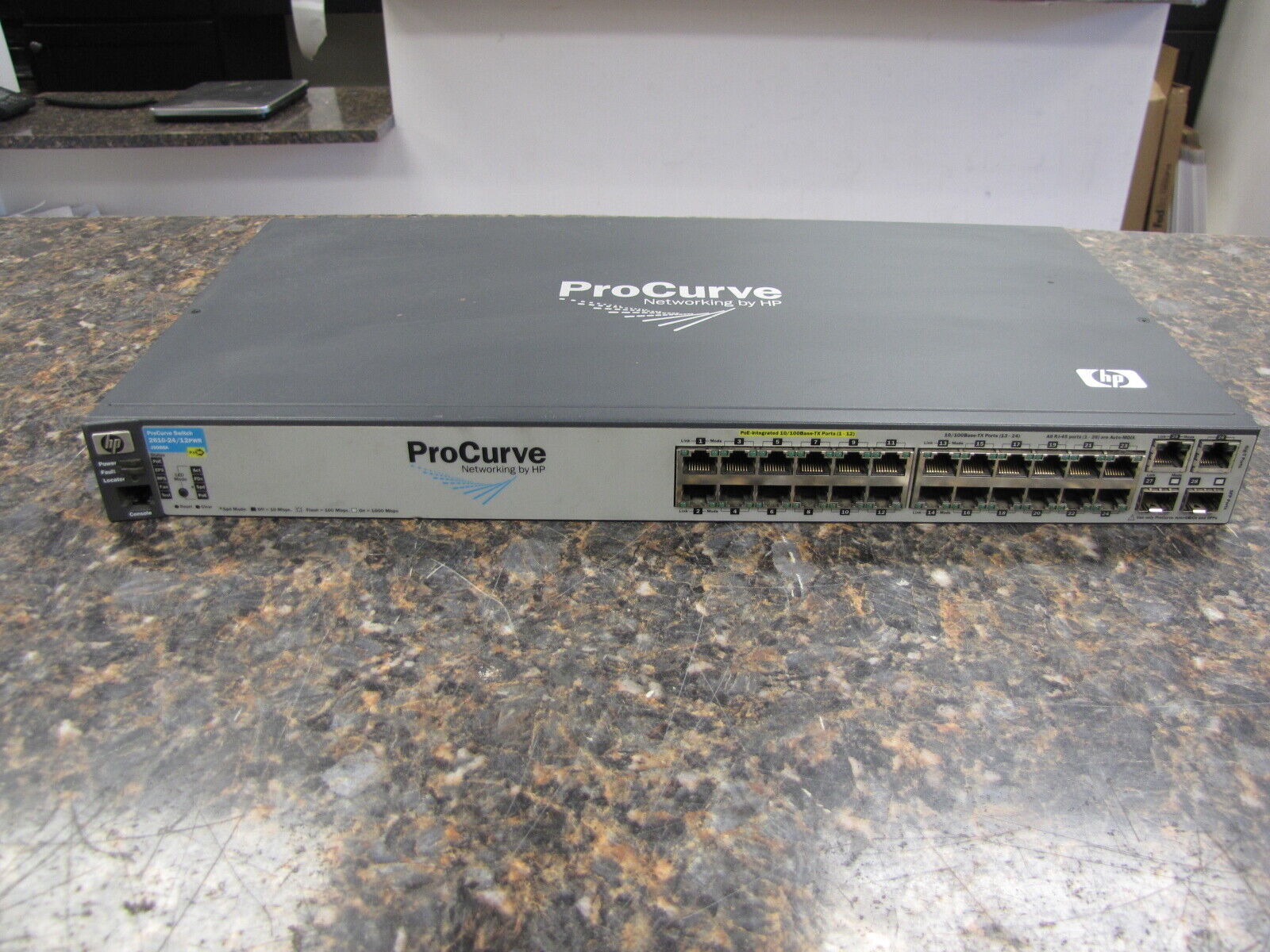HP ProCurve Network J9086A 2610-24/12PWR 24-Port Switch with 12-Port PoE 