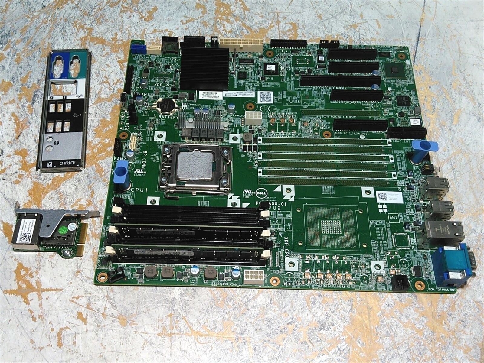 Dell PowerEdge T320 MK701 Server Motherboard Xeon E3-2430L 6 Core 2.4GHz 16GB 
