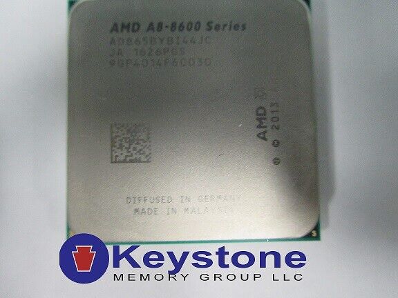 AMD A8-8600 Series Processor A8-8650B AD865BYBI44JC Socket FM2+ *km