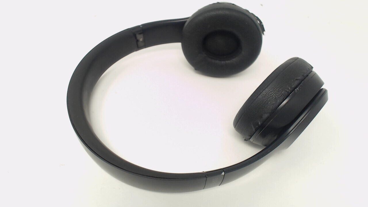 Beats Solo 3 Wireless A1796 Headphones Matte Black - TORN EAR PADS