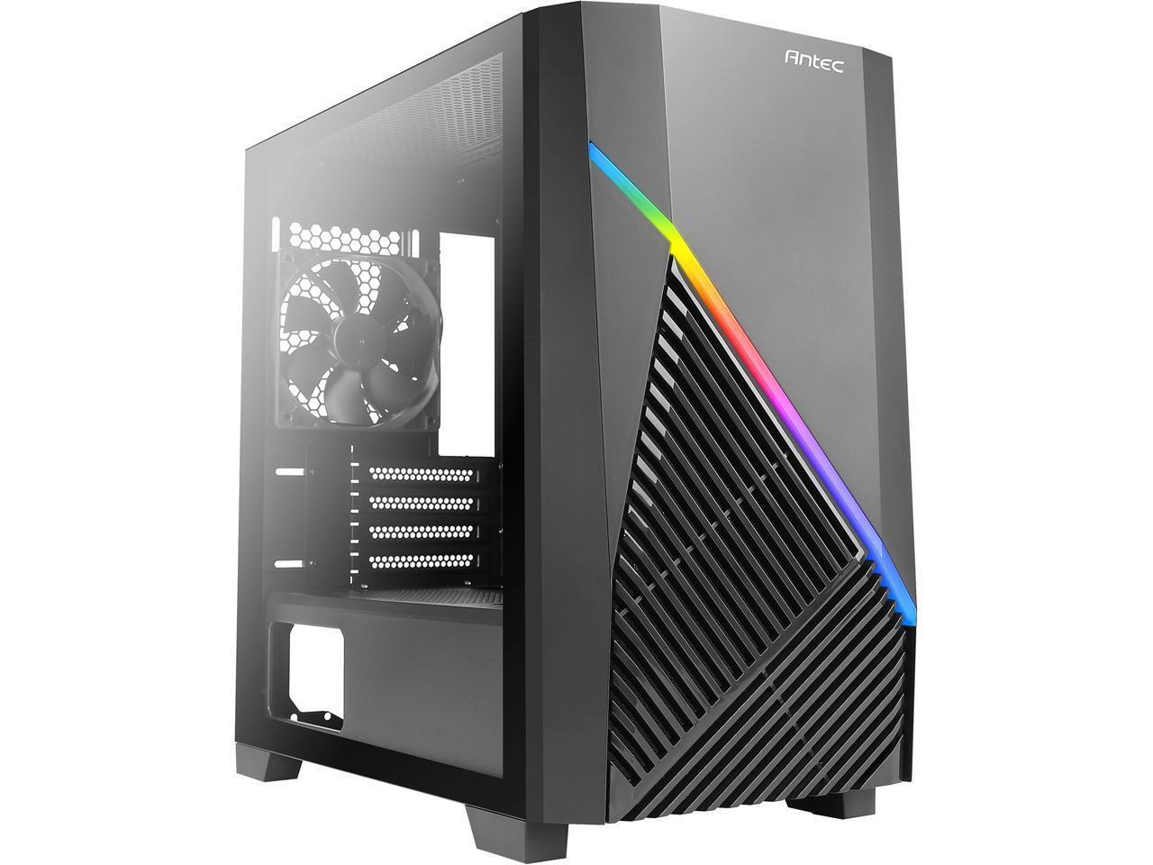 Antec Draco10 Constellation Series Mini Tower Case- Tempered Glass 1x120mm Fan
