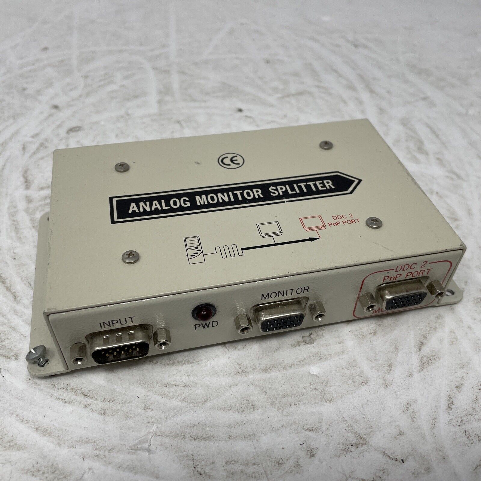 Analog Monitor Splitter, PCT 218658 Video Splitter MW1D4