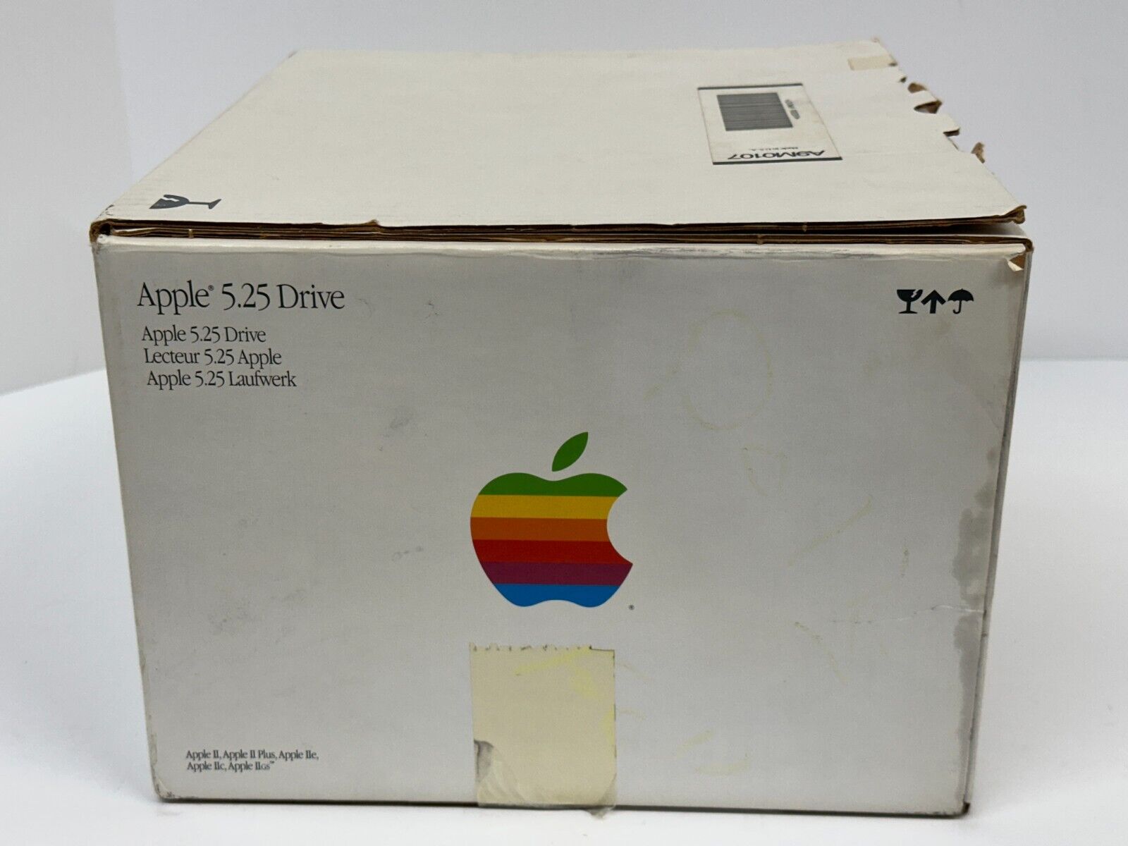 Vintage Apple II Mac Macintosh 5.25 A9M0107 Floppy Disk Drive -- BOX ONLY
