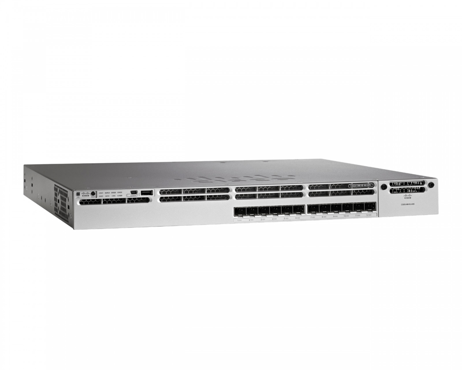 Cisco WS-C3850-12S-S Catalyst 3850 12 Port GE SFP IP Base Layer 3 Switch