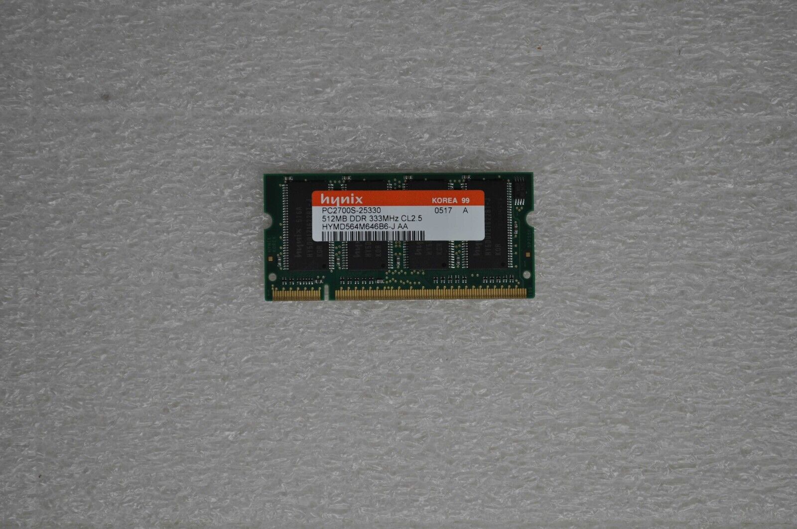 IBM Hynix 512MB DDR PC2700 333MHZ Grade A 57P4187