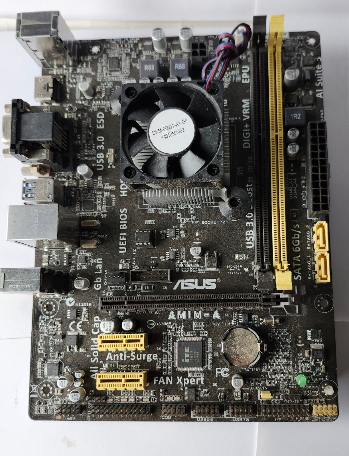 ASUS AM1M-A motherboard