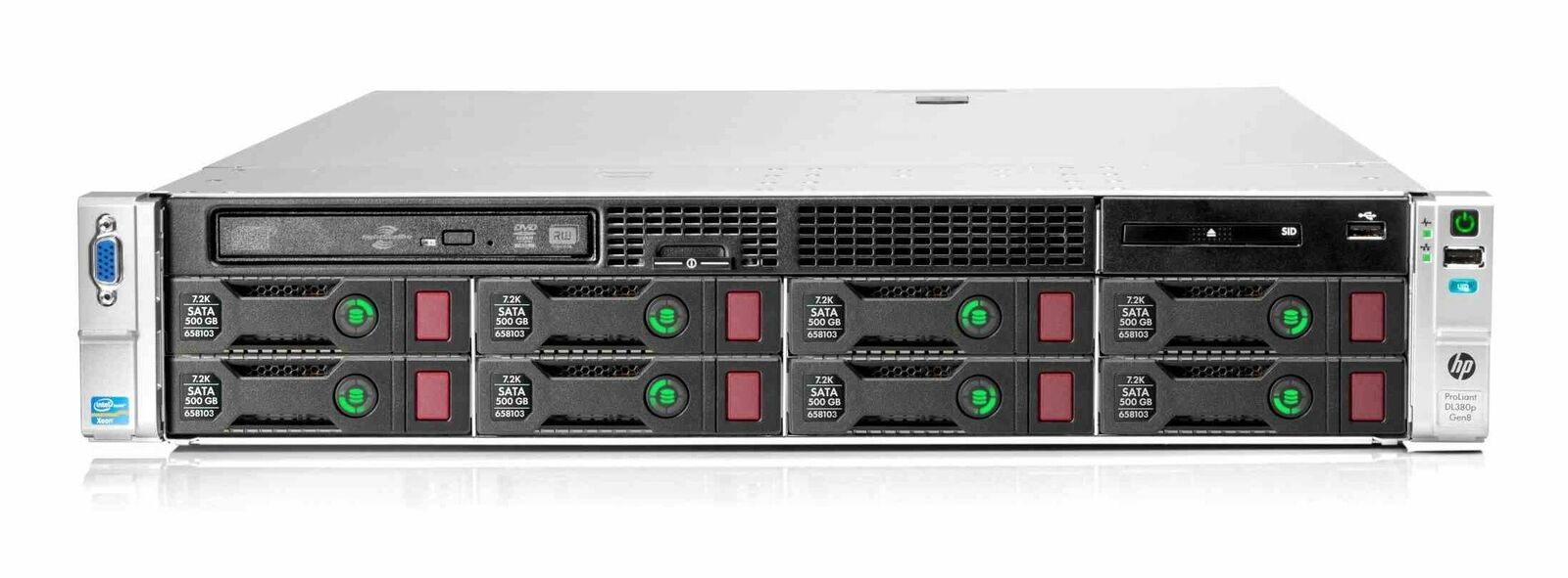 HP ProLiant DL380p Gen8 Server 2×Xeon E5-2697v2 12-Core 2.7GHz 128GB RAM 8×4TB