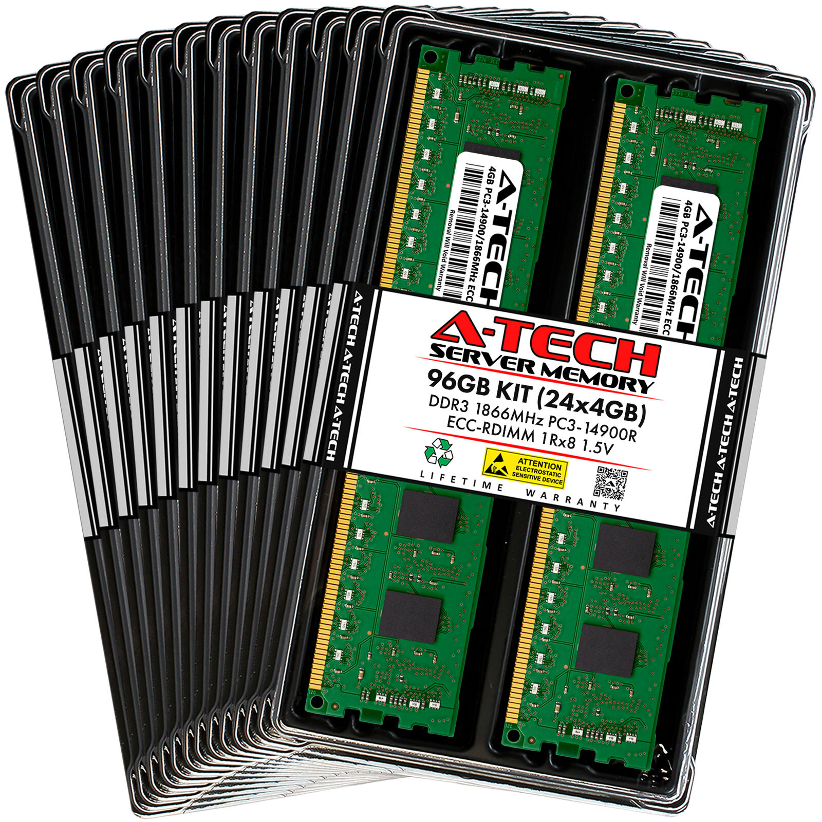 96GB 24x 4GB PC3-14900R RDIMM ASUS RS700-E7/RS4-C RS700-E7/RS8 Memory RAM