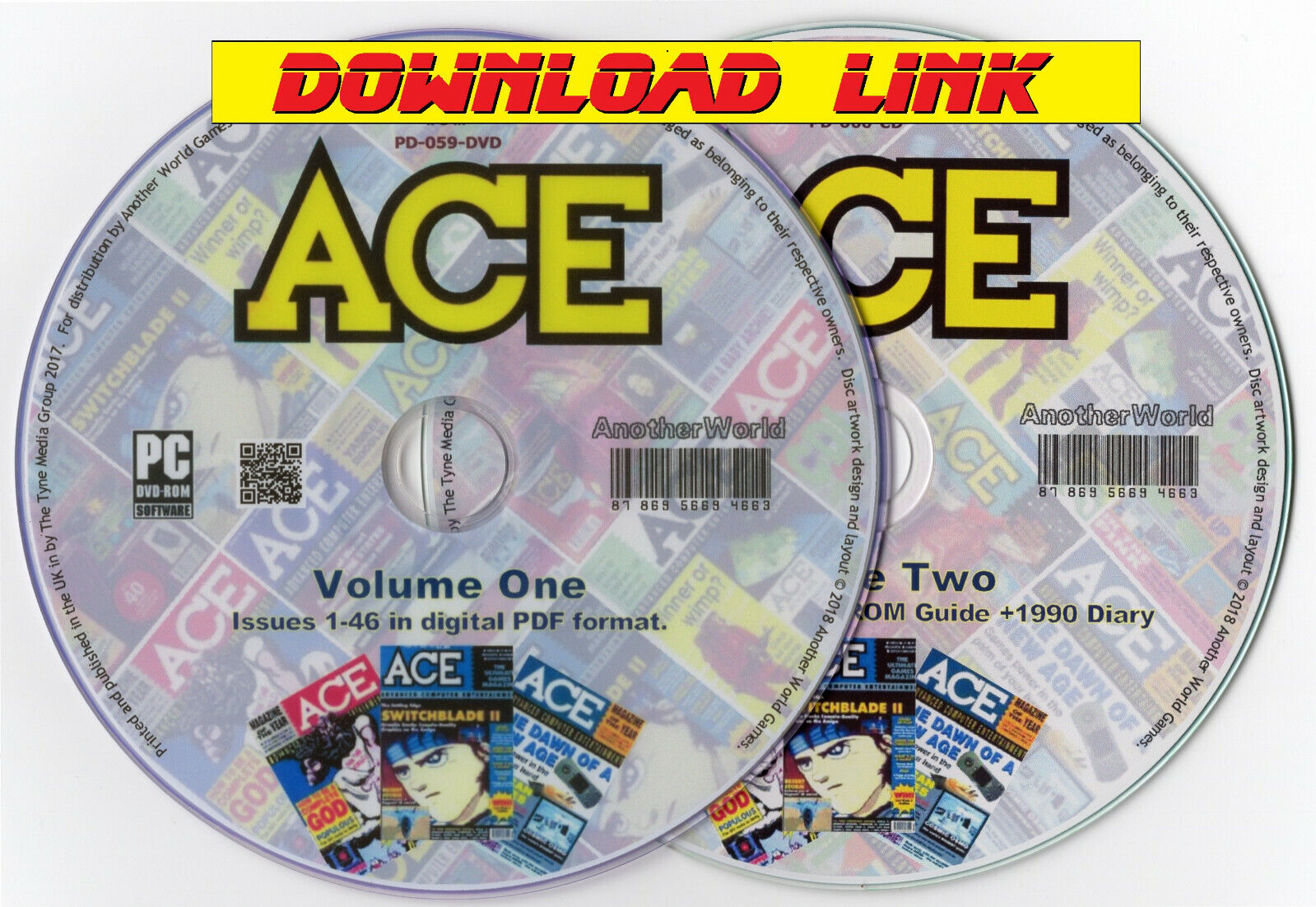 ACE MAGAZINE Full Collection DOWNLOAD Atari ST/Amiga/C64/Spectrum/Amstrad Games 