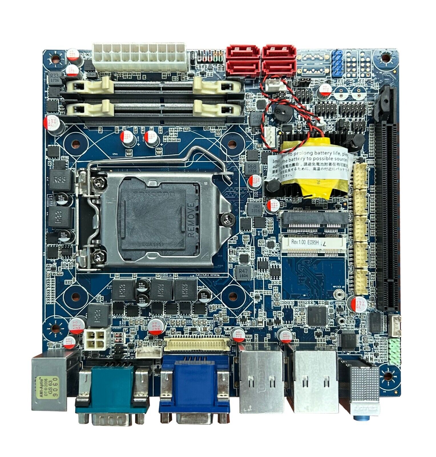 Motherboard Intel 6th generation LGA1151 H110 Chipset EMX-H110P
