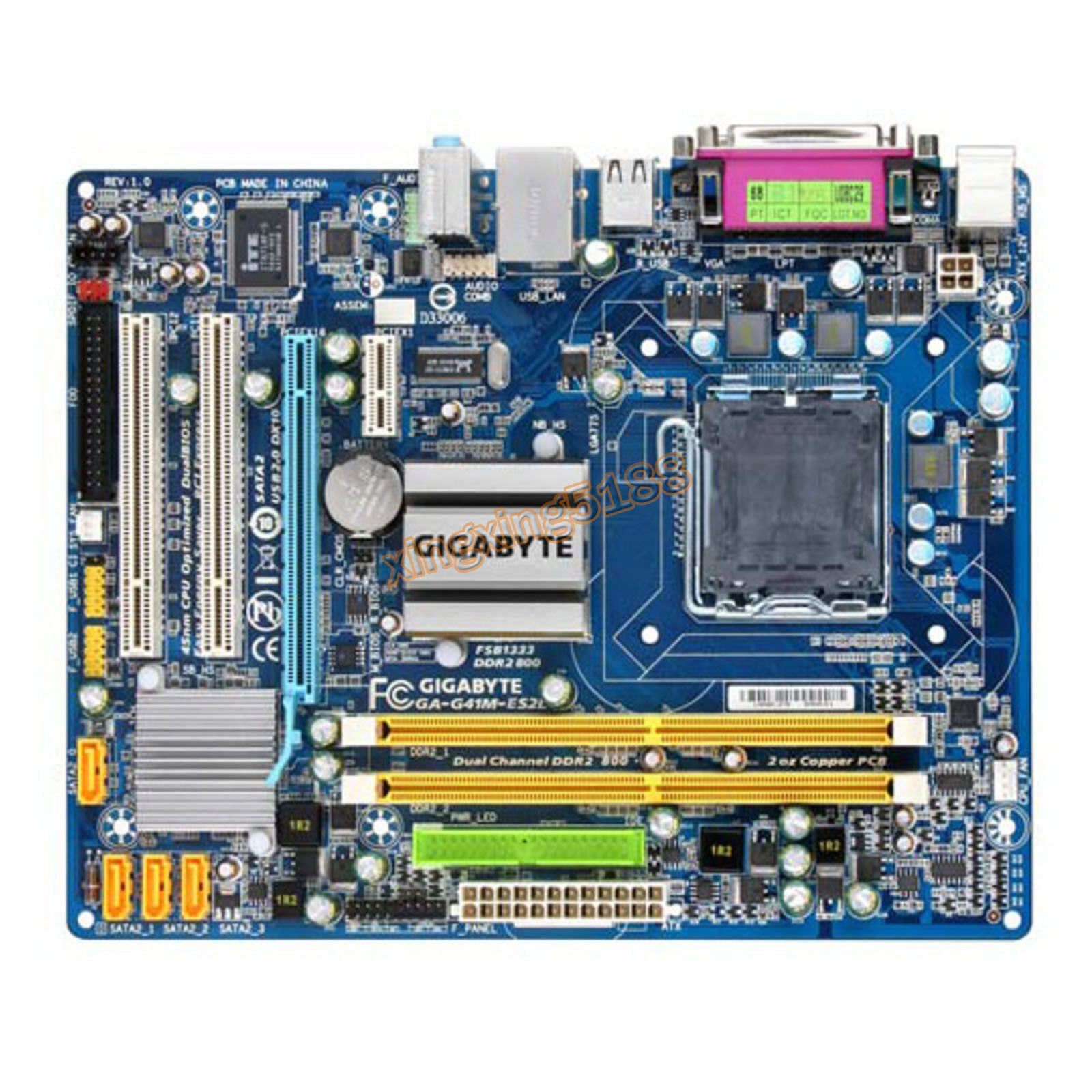 Gigabyte GA-G41M-ES2L LGA 775 Mainboard DDR2 8GB For Intel Micro ATX Motherboard