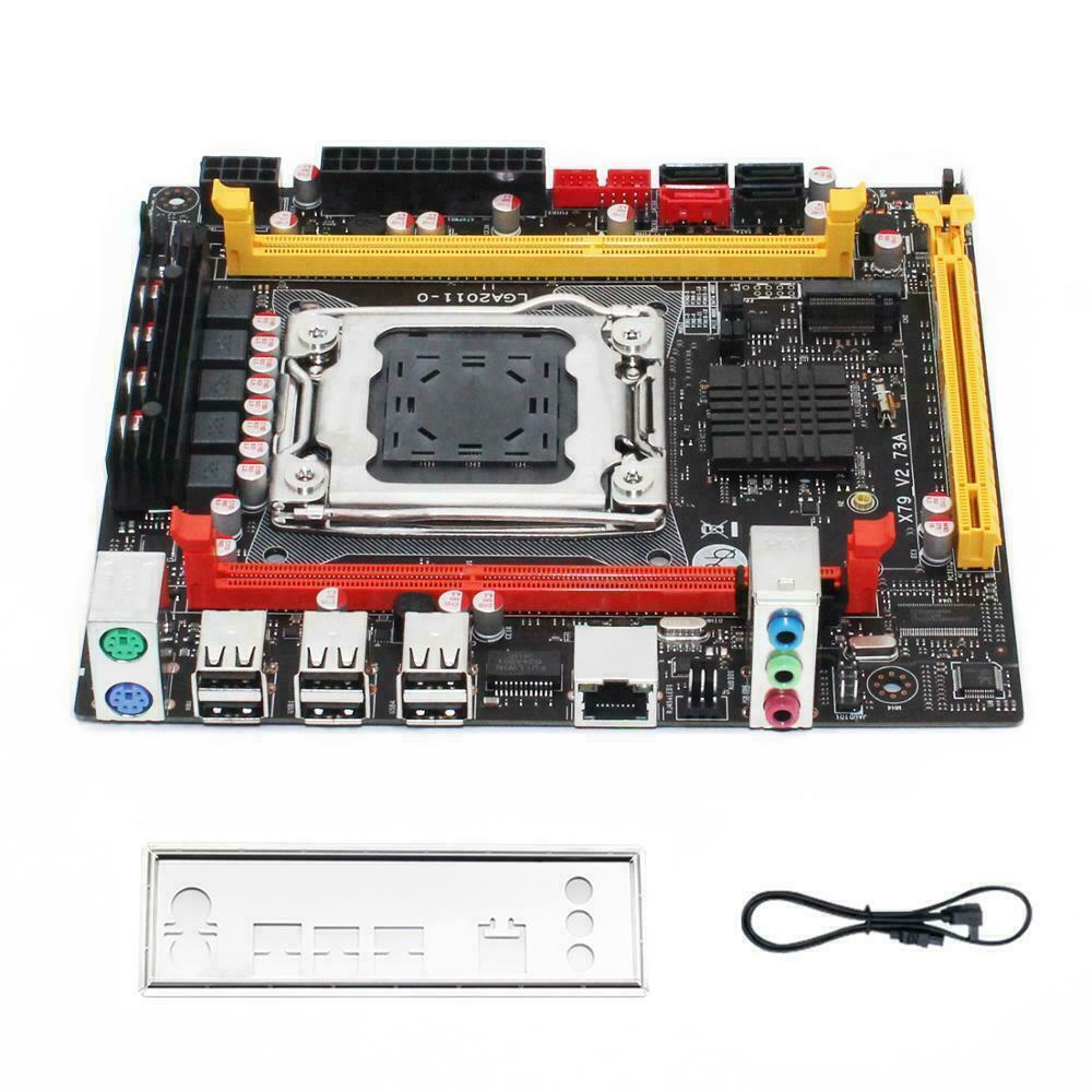 LGA 2011 X79 Motherboard DDR3 RAM M.2 USB 2.0 USB 3.0 SATA 3.0 SATA 2.0 PS/2
