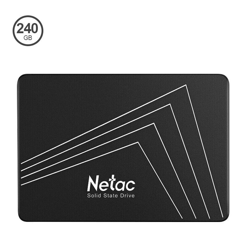 Netac 240GB SSD 2.5'' SATA III 6Gbp/s Internal Solid State Drive 500MB/S