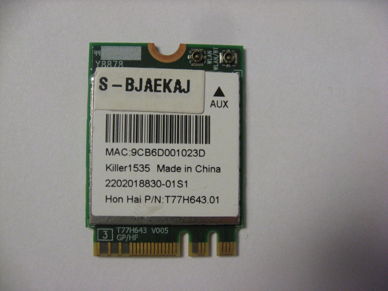CybertronPC Titan 17 SK Series Wireless Card QCNFA364A (K25-24)