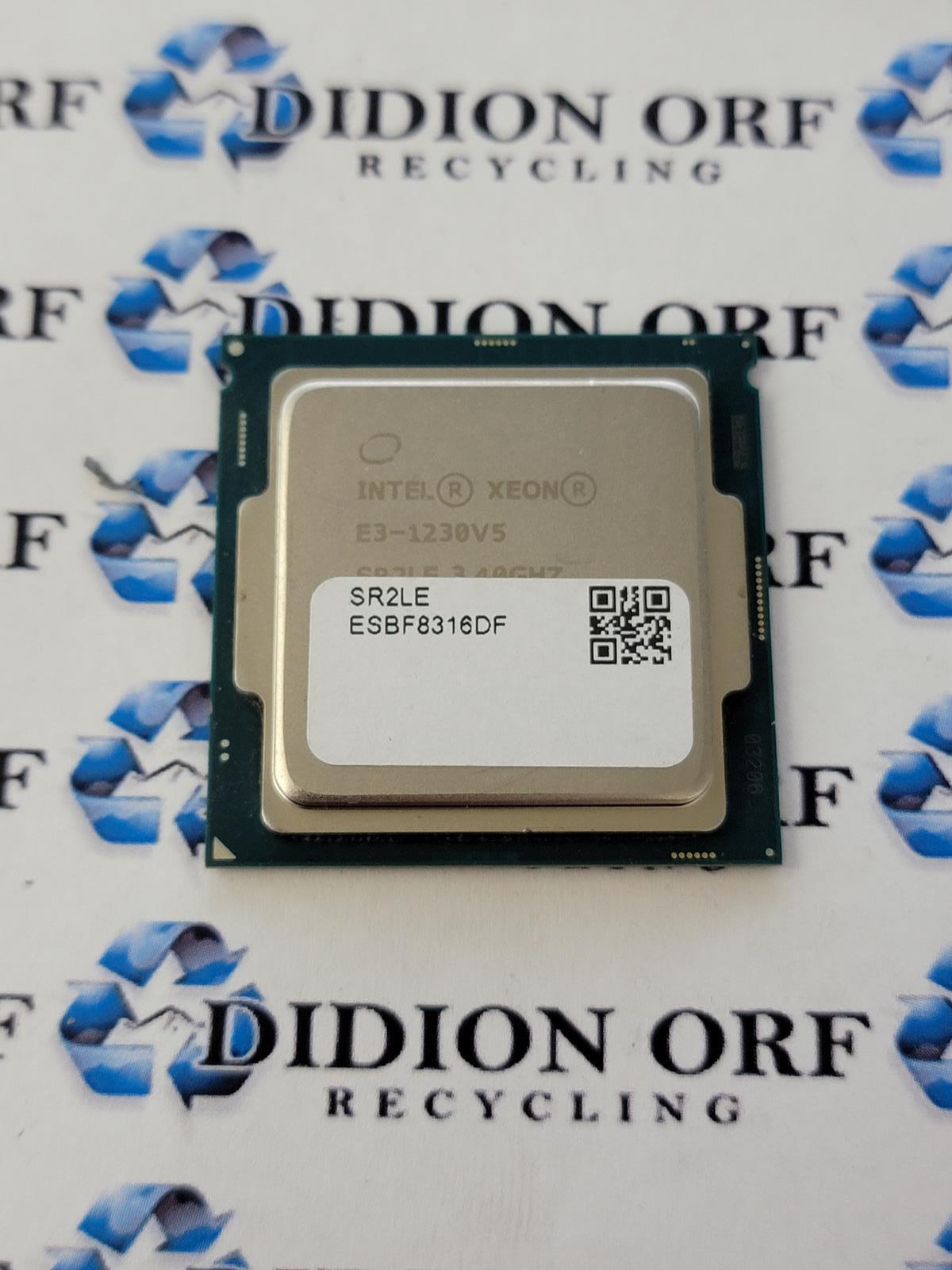 Intel CPU E3-1230 v5 3.4 GHz 4 Core 8 Thread SR2LE SKU 6273