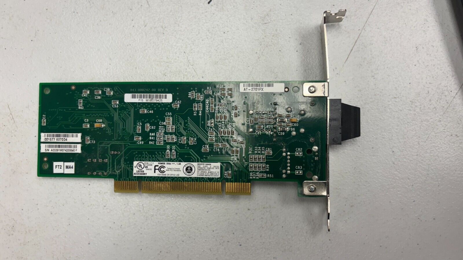Genuine Dell Avago AFBR 5803Z PCI Network Interface Card Low Profile/Tested