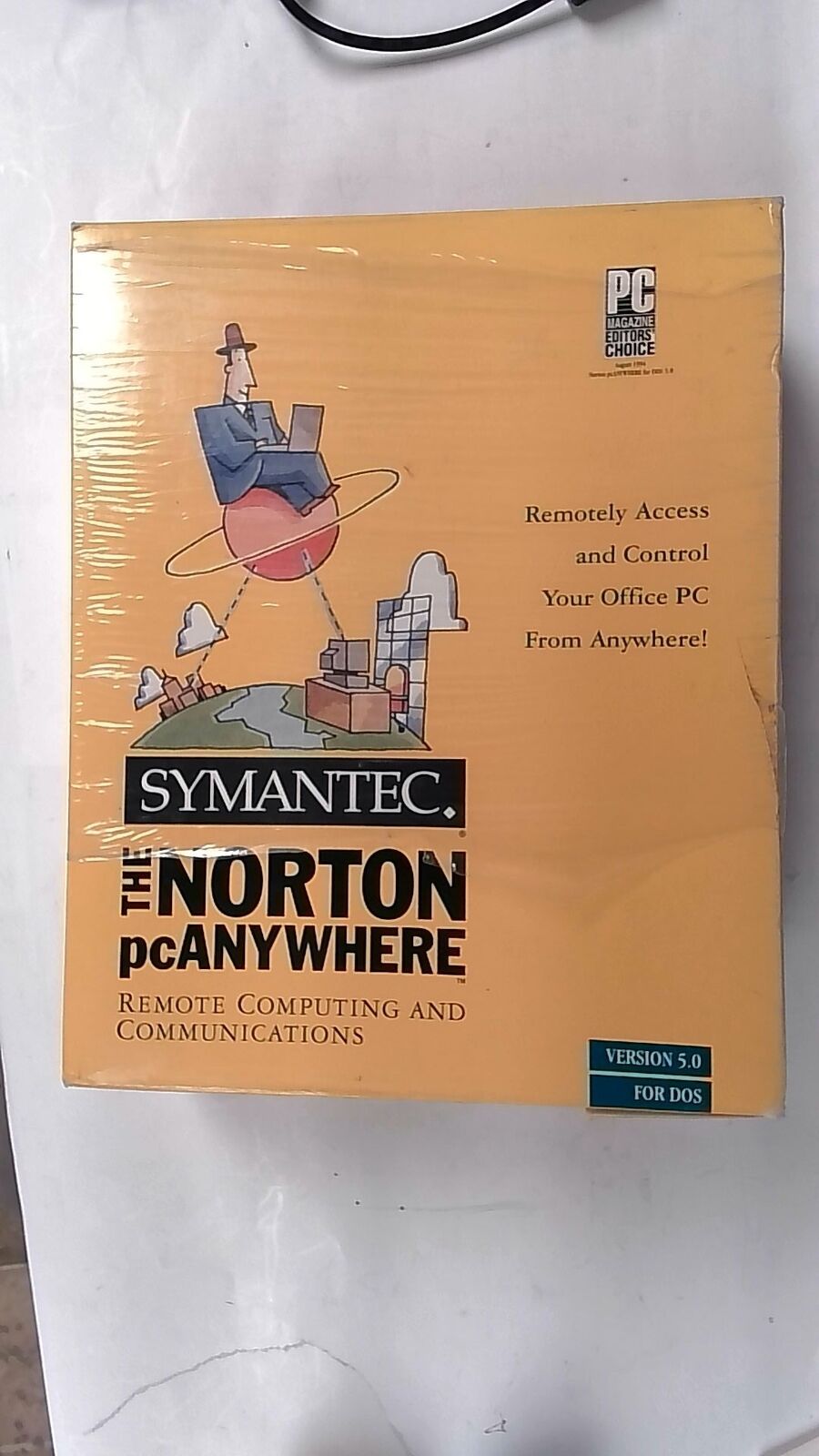 07-00-01185, NORTON ANYWHERE SYMANTEC NORTON ANYWHERE DOS 5.0 31/2 DISK