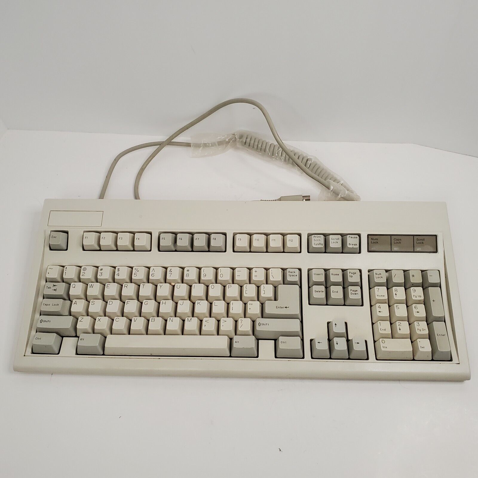KeyTronic E3601 Keyboard Model E03601QLBSM Vintage 5 Pin