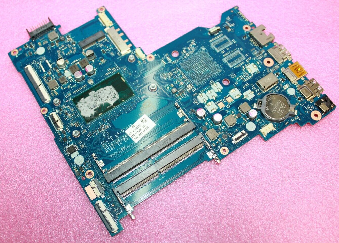 Genuine HP 15-AY 15-AY196NR Intel i7-7500U Motherboard 914598-601