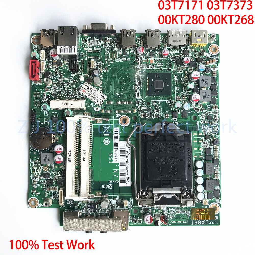 For Lenovo ThinkCentre M73 M73E M93 M93P Motherboard IS8XT 03T7171 00KT268