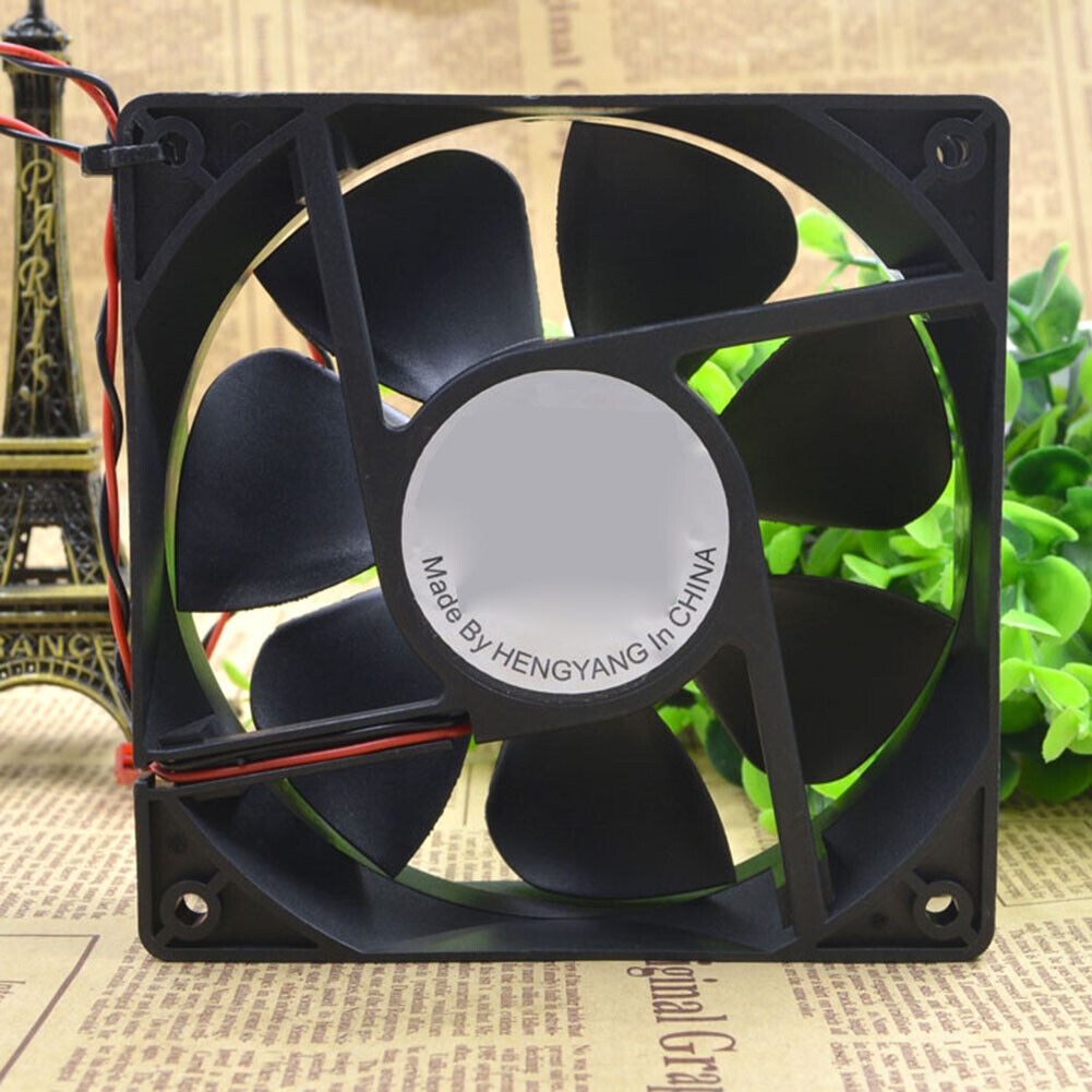 For RUILIAN RDH1238B2 24V 0.60A 120*120*38mm Inverter Cooling Fan 2-wire